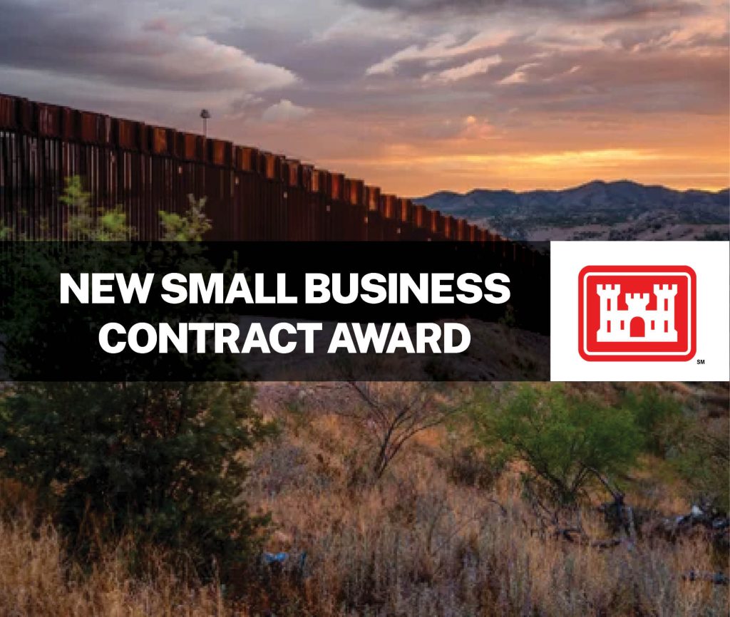 NEW SMALL BUSINESS CONTRACT AWARD FROM USACE FT. WORTH