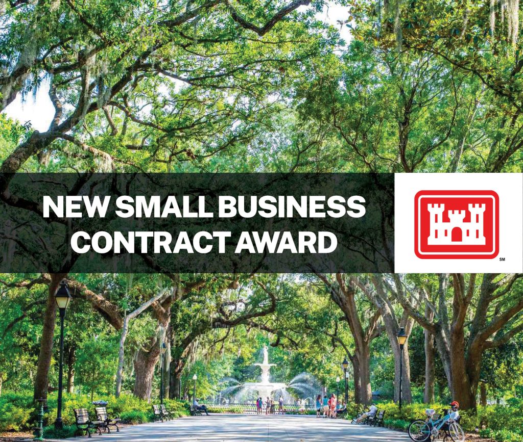 NEW CONTRACT AWARD with U.S. Army Corps of Engineers Savannah District